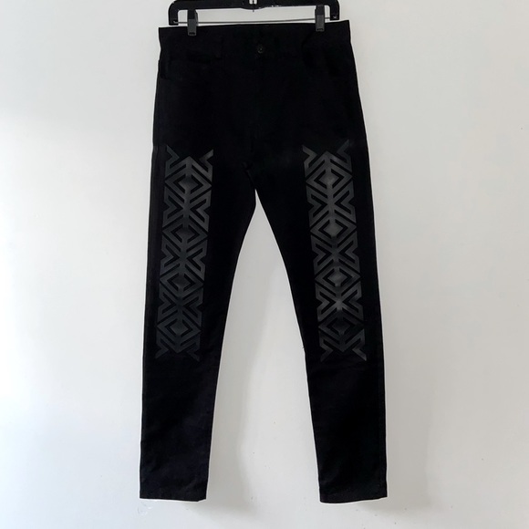 D.Gnak by Kang.D Designer Slim Trouser / Pants Heavy Terry Cotton Men’s w31-32‌‍ - Picture 1 of 12